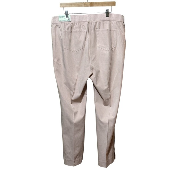 NWT - Soft Surroundings Mini Boot/Ankle Pants - dusty pink - Size 1X - Picture 3 of 4